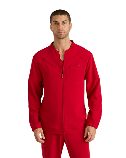 Grey's Anatomy Evolve 3 pocket collared warm-up #GSSW886