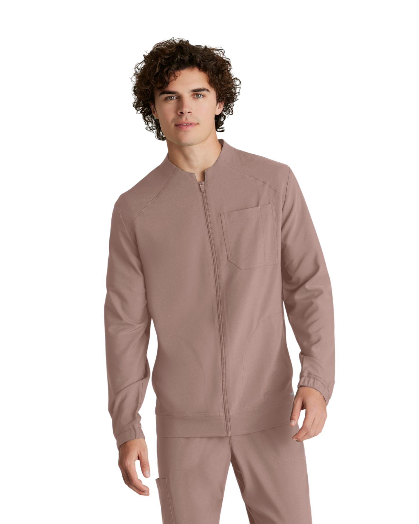 Grey's Anatomy Evolve 3 pocket collared warm-up #GSSW886