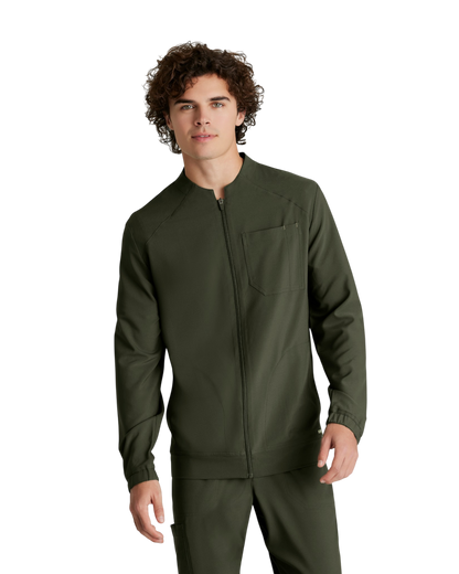 Grey's Anatomy Evolve 3 pocket collared warm-up #GSSW886