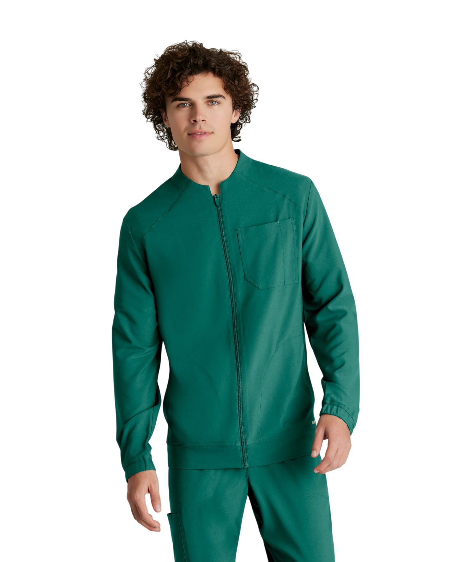 Grey's Anatomy Evolve 3 pocket collared warm-up #GSSW886