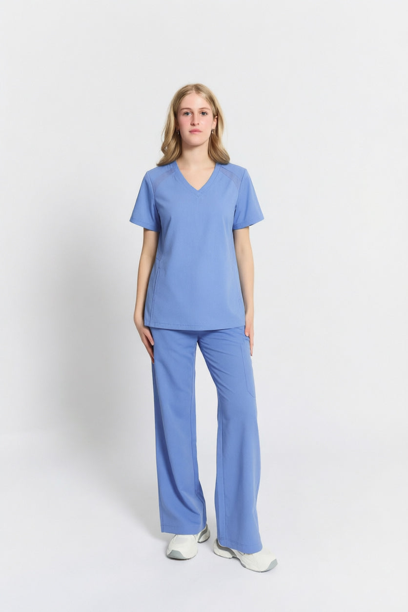 Elizabeth haut d'uniforme médical manches courtes par WIIONE