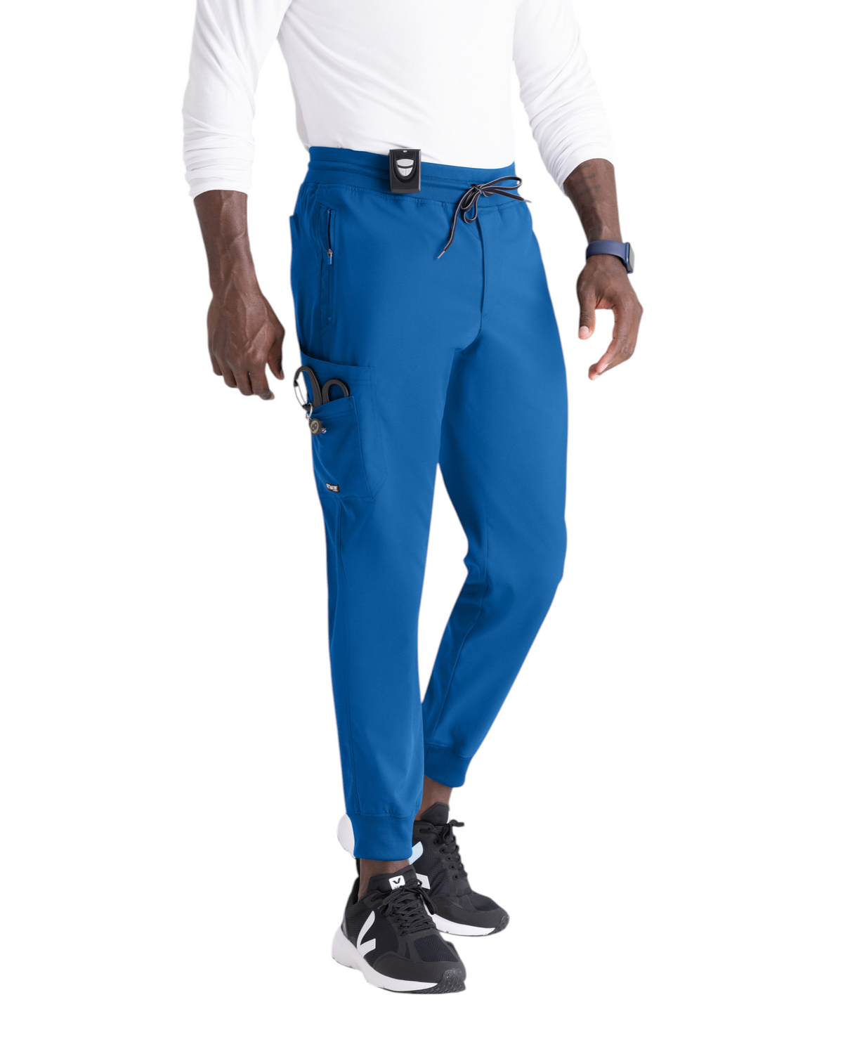 Pantalon homme Murphy jogger poches zipper Grey's Anatomy Spandex Strech #GRSP550