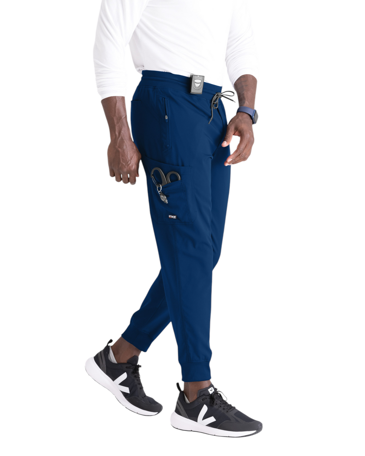 Pantalon homme Murphy jogger poches zipper Grey's Anatomy Spandex Strech #GRSP550