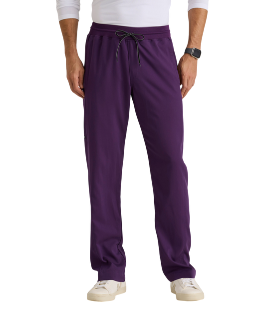 Pantalon droit pour homme en spandex extensible Grey's Anatomy à 6 poches #GRSP617X (2XL&+)