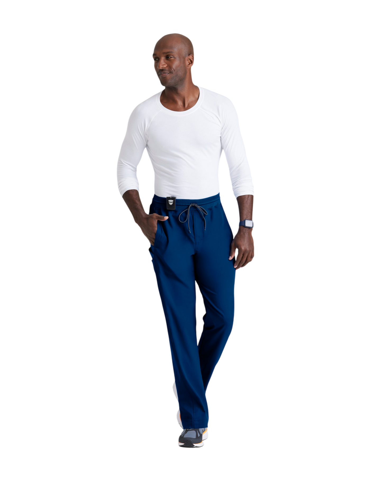  Grey's Anatomy spandex stretch men's 6 pocket straight pant #GRSP617T (Tall)