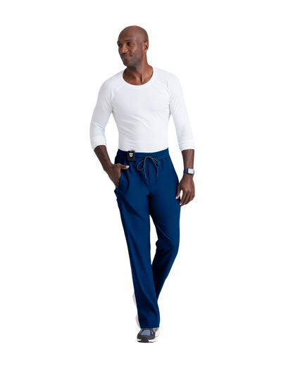  Grey's Anatomy spandex stretch men's 6 pocket straight pant #GRSP617T (Tall)