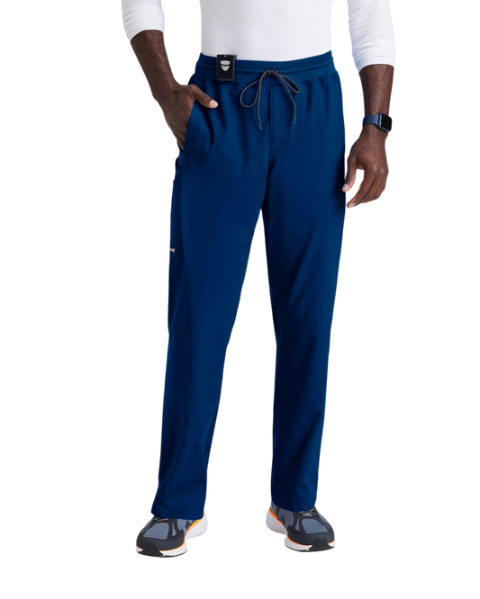 Pantalon droit pour homme en spandex extensible Grey's Anatomy à 6 poches #GRSP617T (Tall)