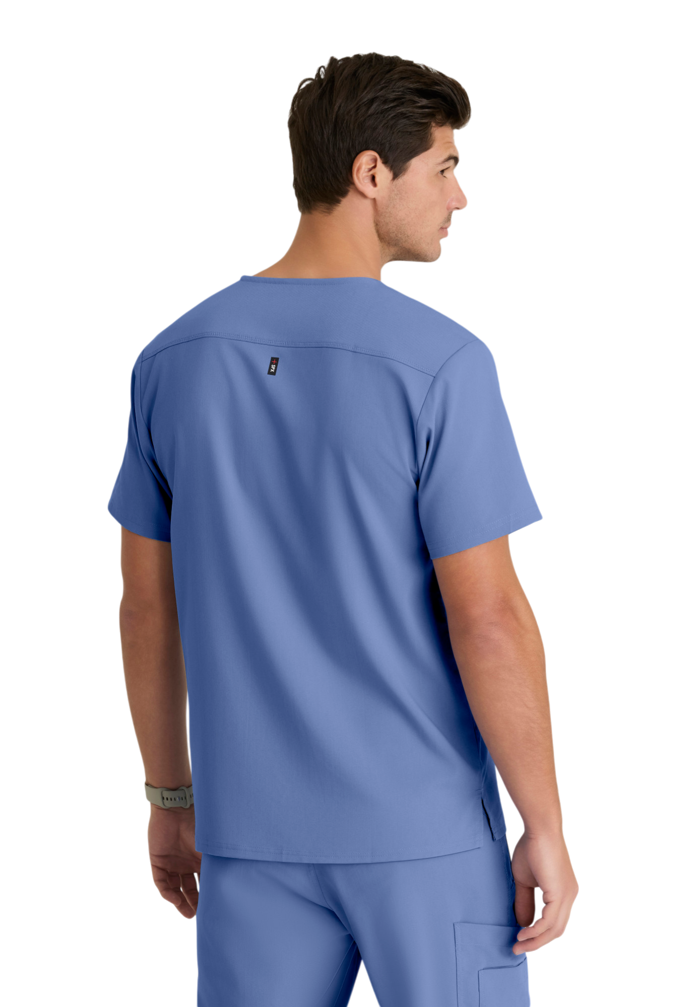 Haut Murphy col en V pour hommes Grey's Anatomy Spandex Strech #GRST079X (2XL &+)