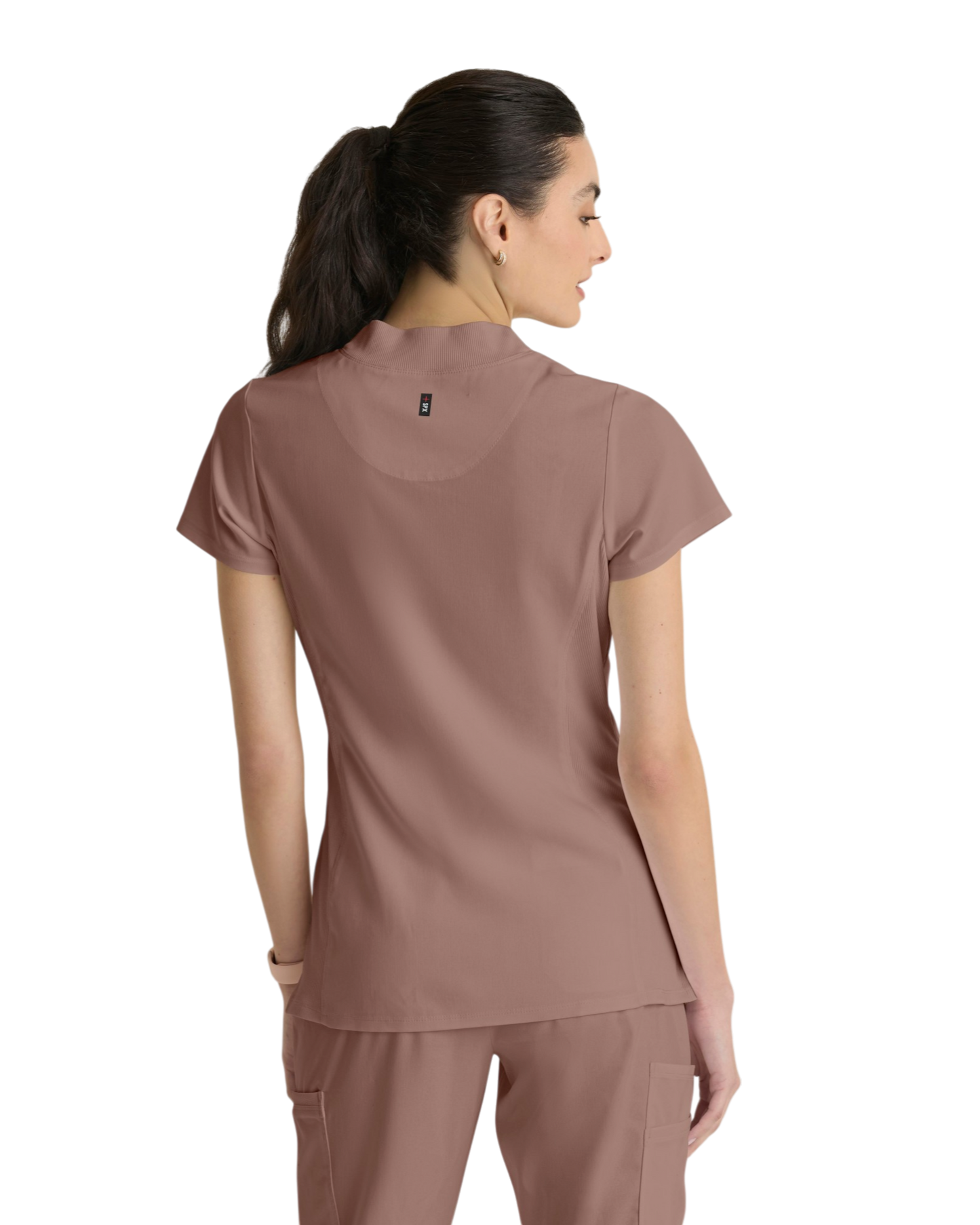 Haut tricoté  2 poches pour femmes, en spandex extensible, Grey's Anatomy #GRST292X (2XL&+)
