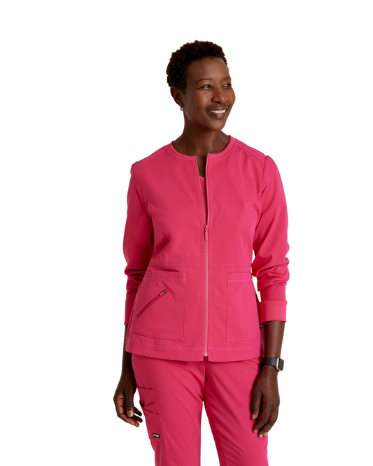Veste Millie extensible en spandex Grey's Anatomy #GRSW017X (2XL&+)