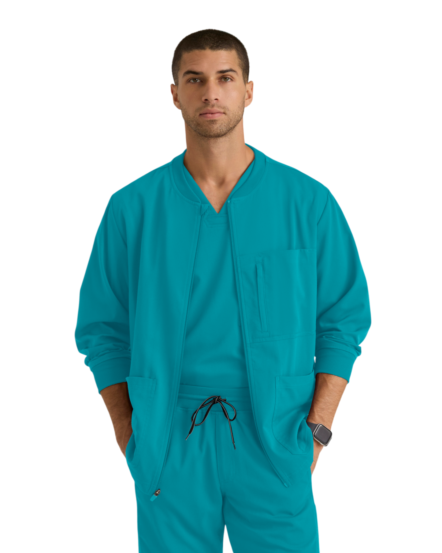 Haut Murphy col en V pour hommes Grey's Anatomy Spandex Strech #GRSW871