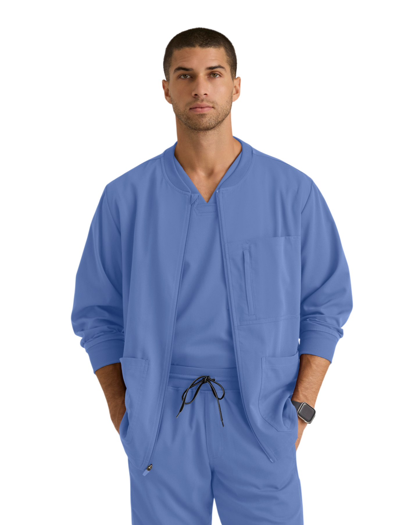 Haut Murphy col en V pour hommes Grey's Anatomy Spandex Strech #GRSW871