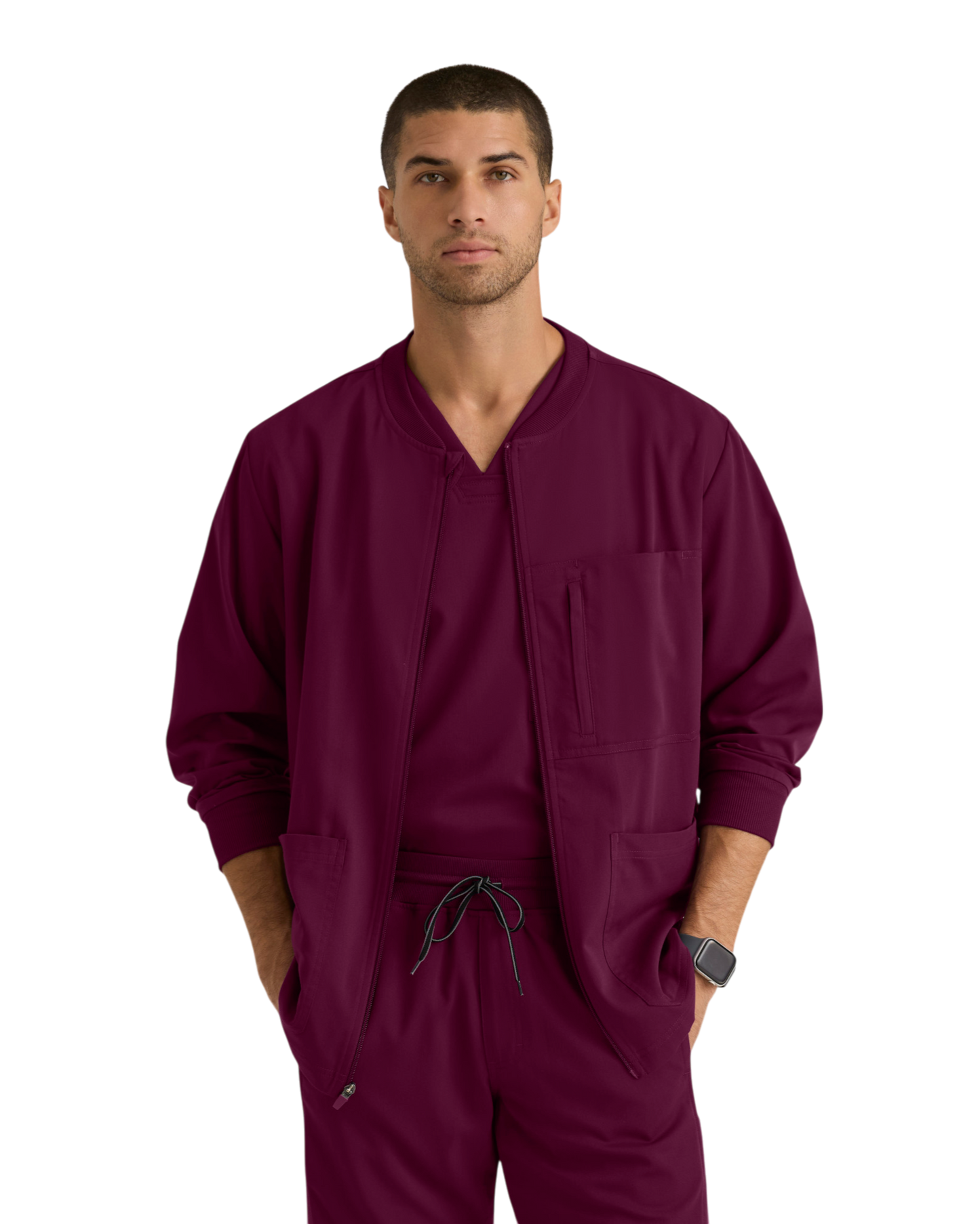 Haut Murphy col en V pour hommes Grey's Anatomy Spandex Strech #GRSW871
