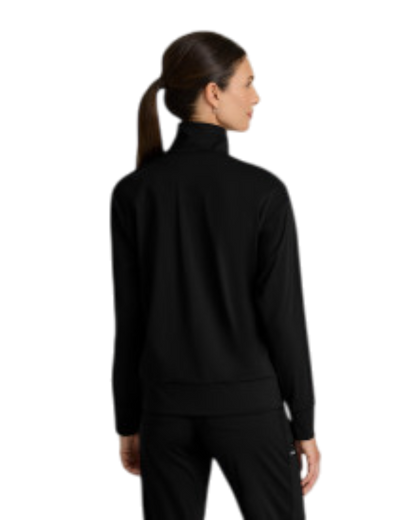 Grey's Anatomy knit Stretch women's ease 4-pocket drop-shoulder warm-up jacket #GRSW923