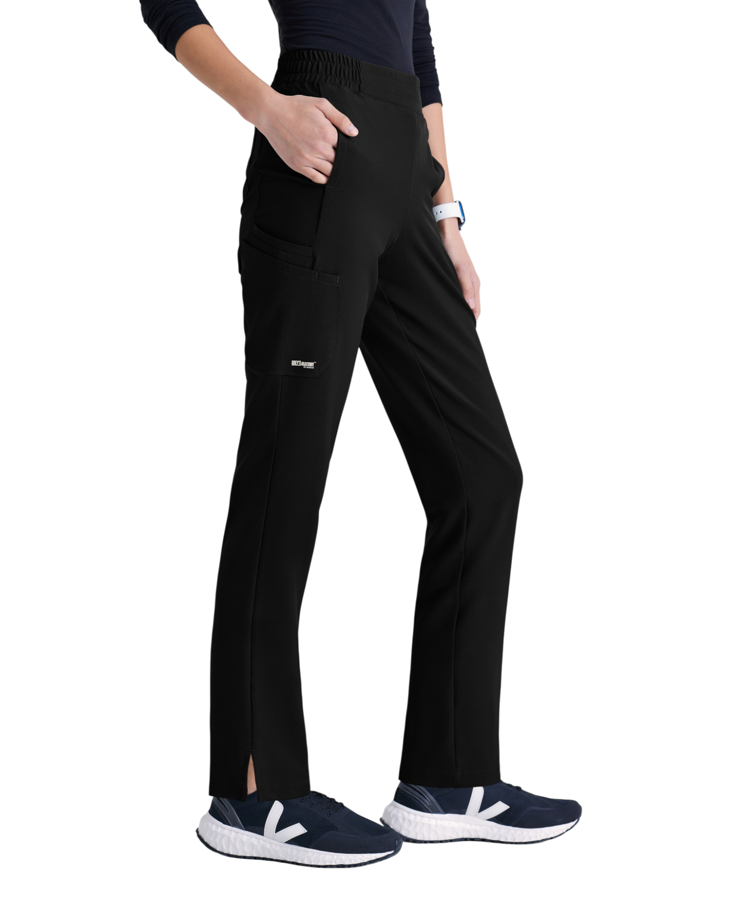 Grey's Anatomy Evolve 6 pocket tapered leg pant