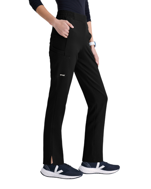 Pantalon à jambes étroites et 6 poches Grey's Anatomy Evolve #GSSP627P(Petite)