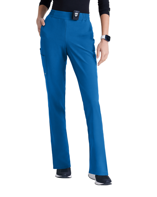 Grey's Anatomy Evolve 6 pocket tapered leg pant