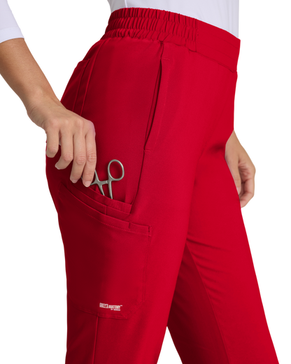 Grey's Anatomy Evolve 6 pocket tapered leg pant