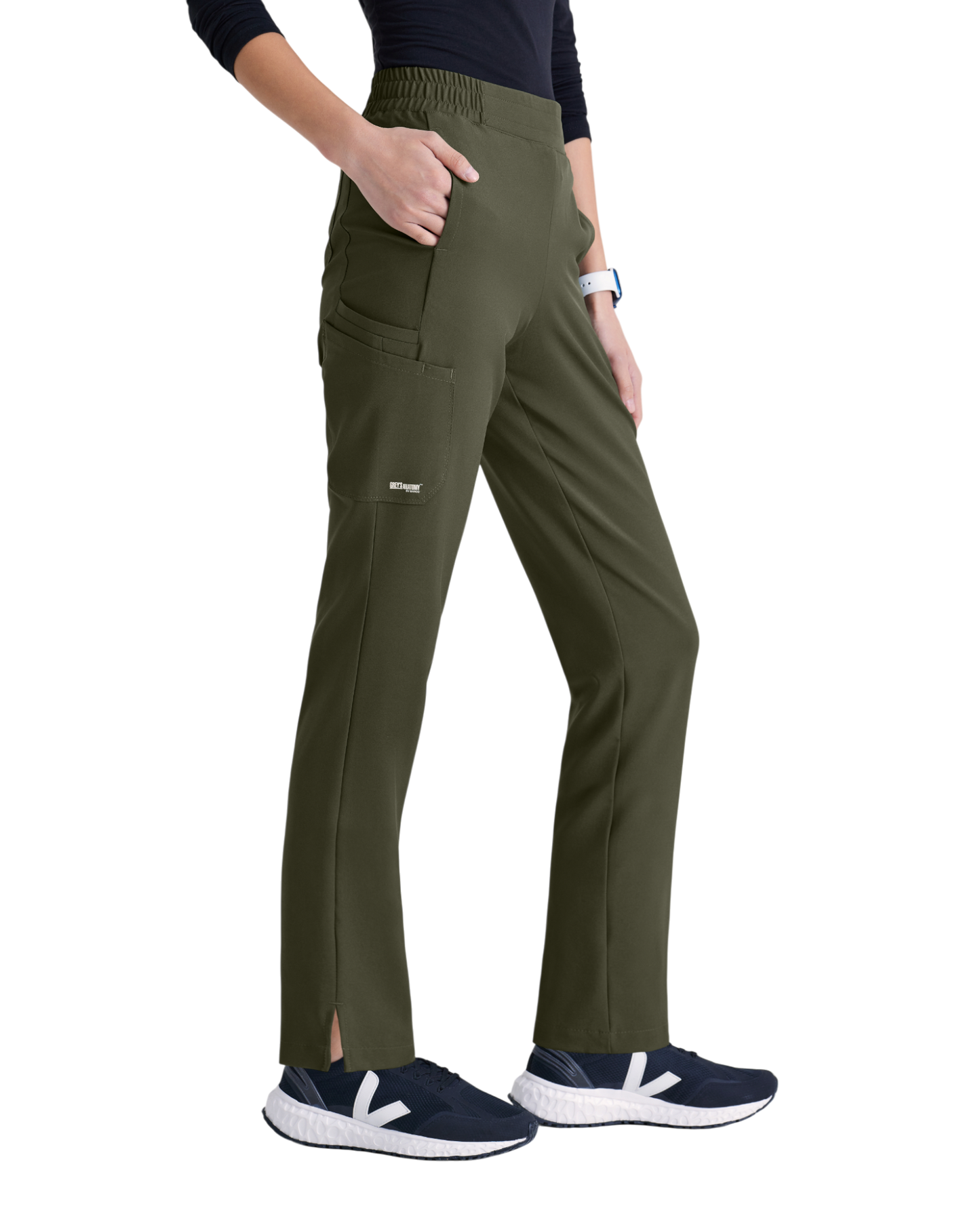 Grey's Anatomy Evolve 6 pocket tapered leg pant