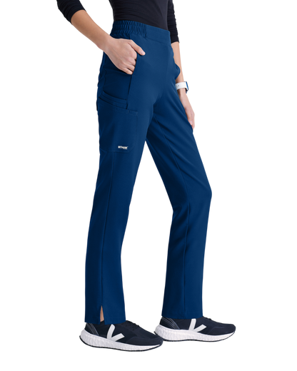 Grey's Anatomy Evolve 6 pocket tapered leg pant