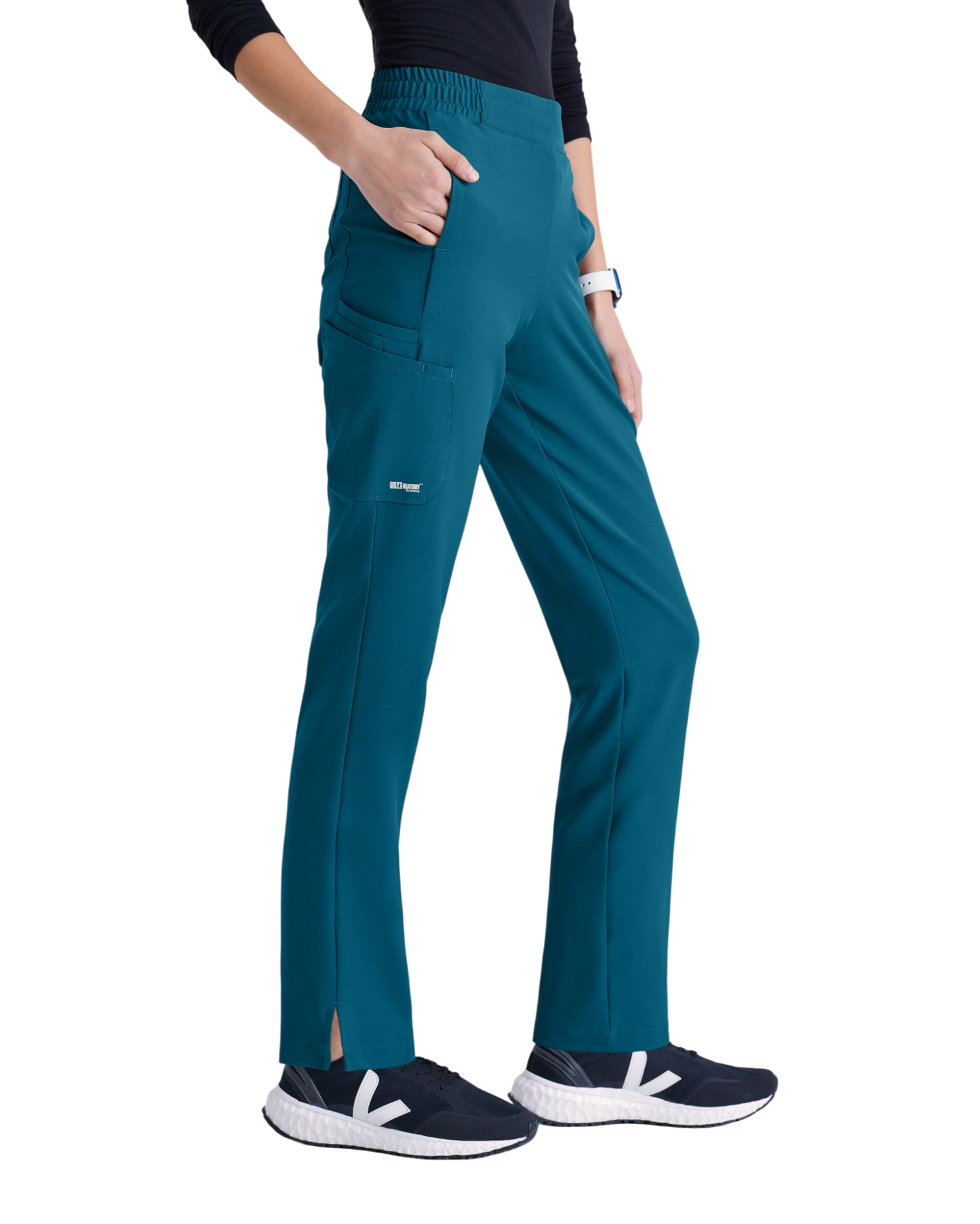 Grey's Anatomy Evolve 6 pocket tapered leg pant