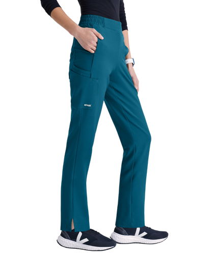 Grey's Anatomy Evolve 6 pocket tapered leg pant