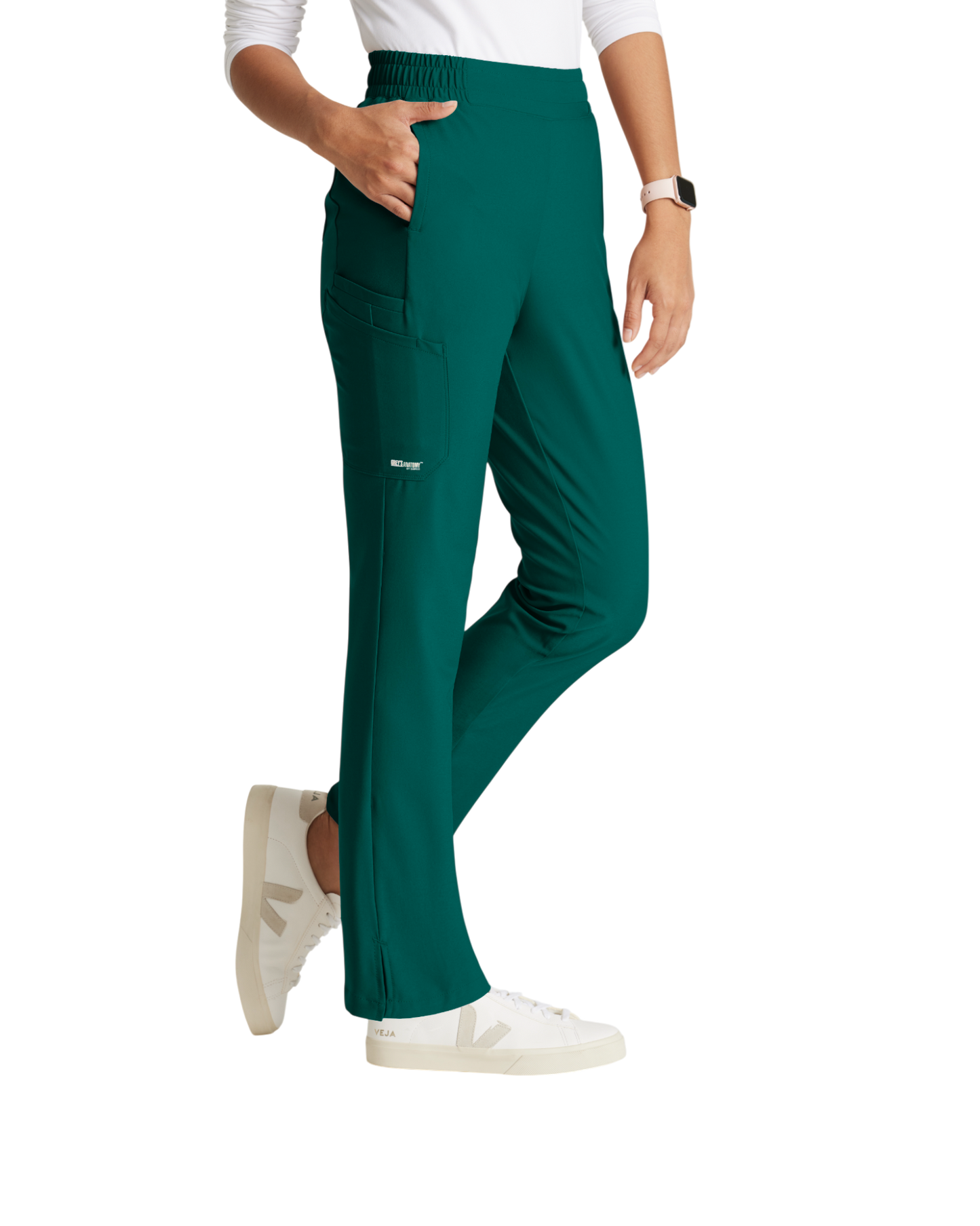 Grey's Anatomy Evolve 6 pocket tapered leg pant