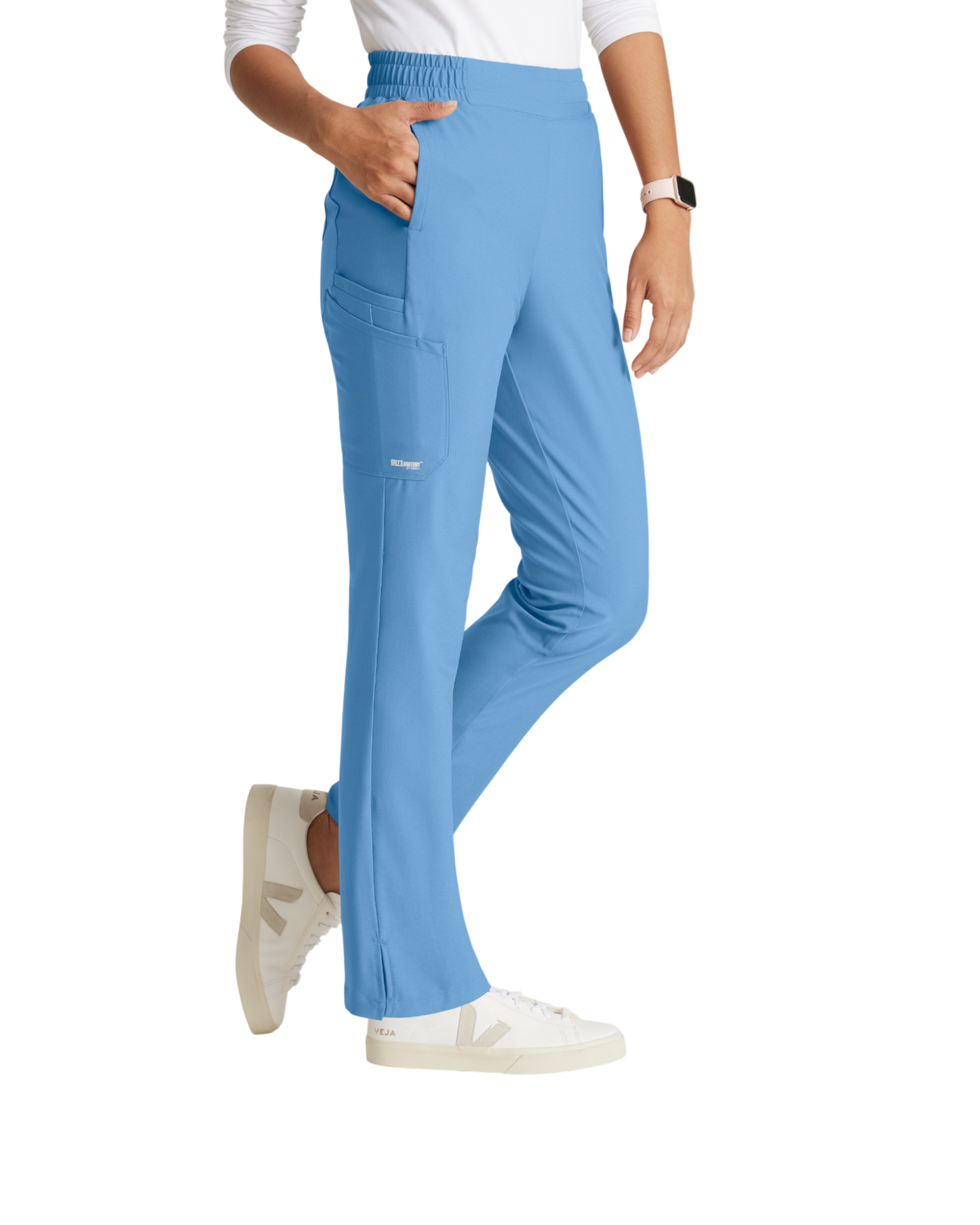 Grey's Anatomy Evolve 6 pocket tapered leg pant