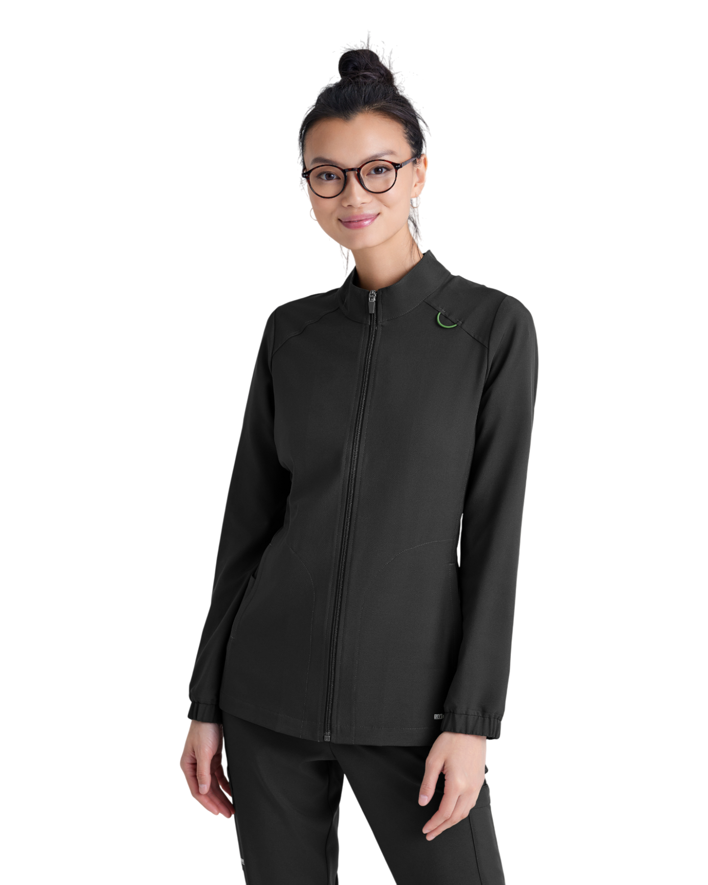 Grey's Anatomy Evolve 3 pocket collared warm-up #GSSW886