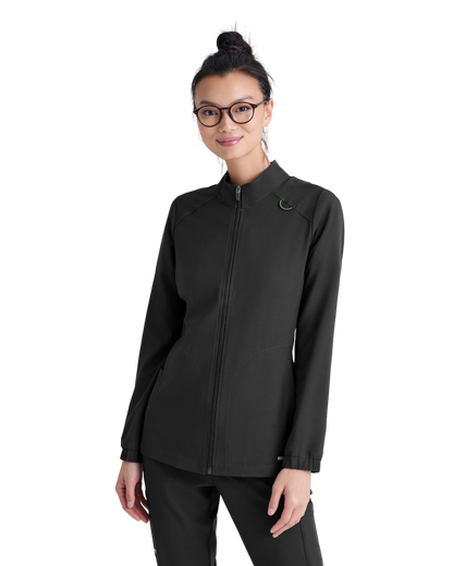 Grey's Anatomy Evolve 3 pocket collared warm-up #GSSW886