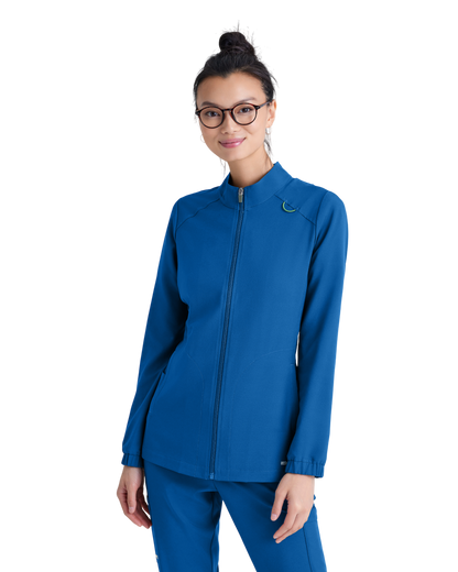 Grey's Anatomy Evolve 3 pocket collared warm-up #GSSW886