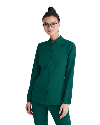 Grey's Anatomy Evolve 3 pocket collared warm-up #GSSW886