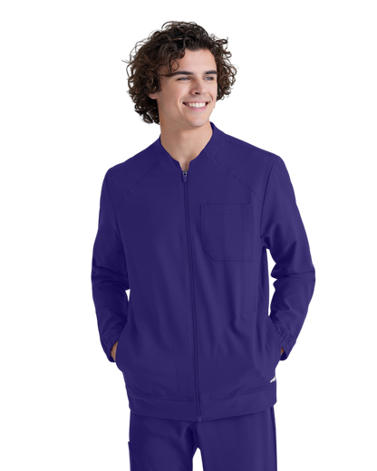 Grey's Anatomy Evolve 3 pocket collared warm-up #GSSW886