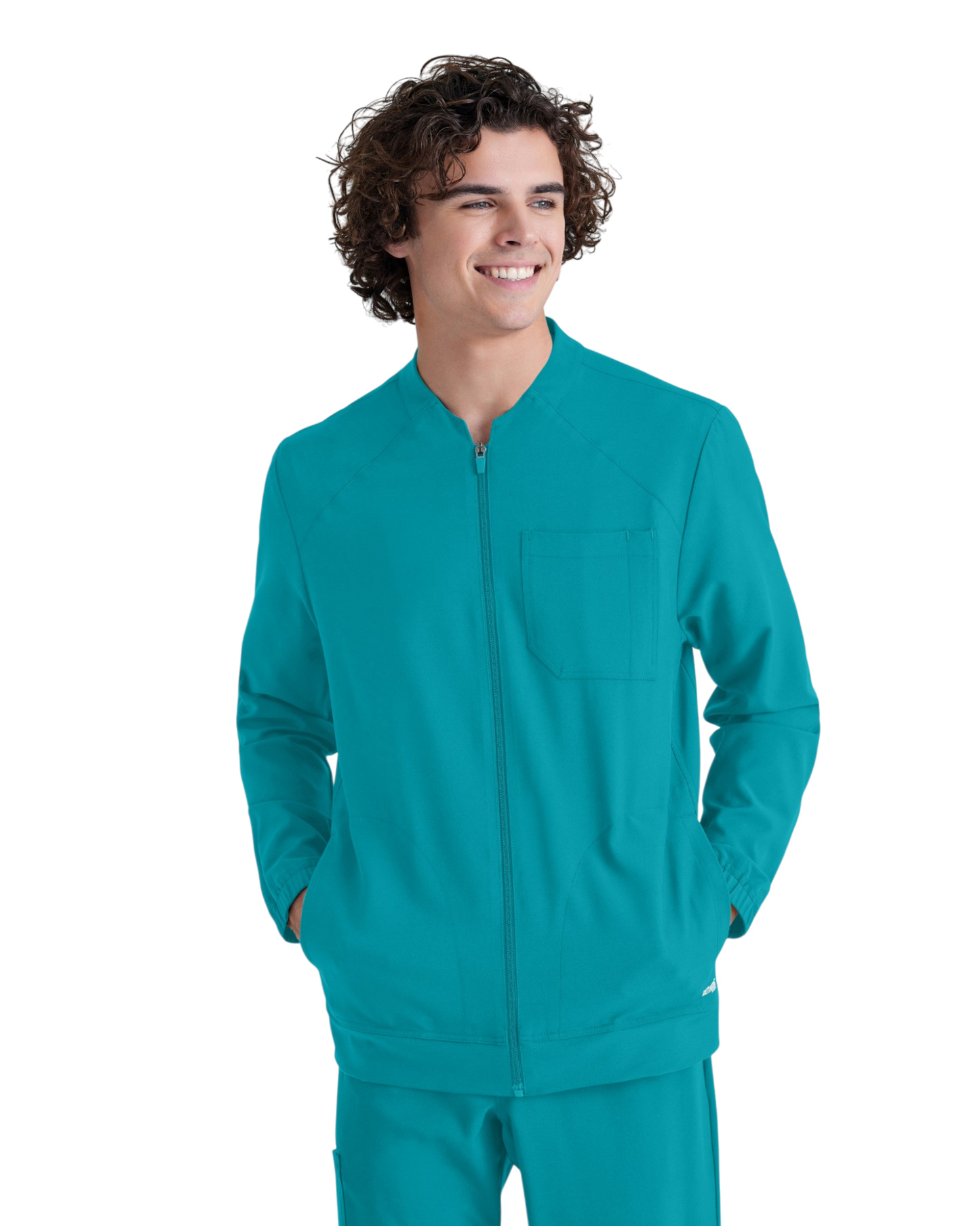 Grey's Anatomy Evolve 3 pocket collared warm-up #GSSW886