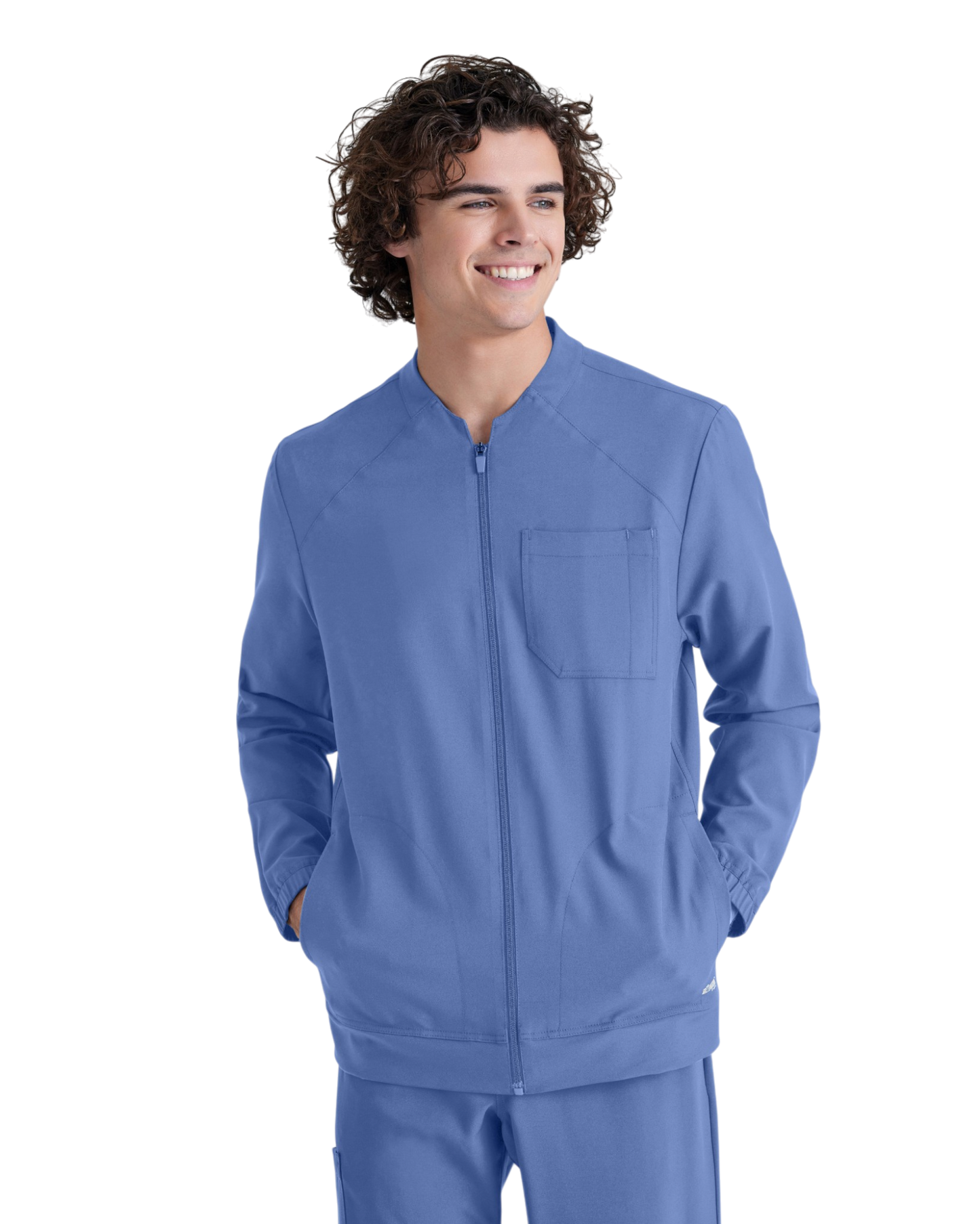 Grey's Anatomy Evolve 3 pocket collared warm-up #GSSW886