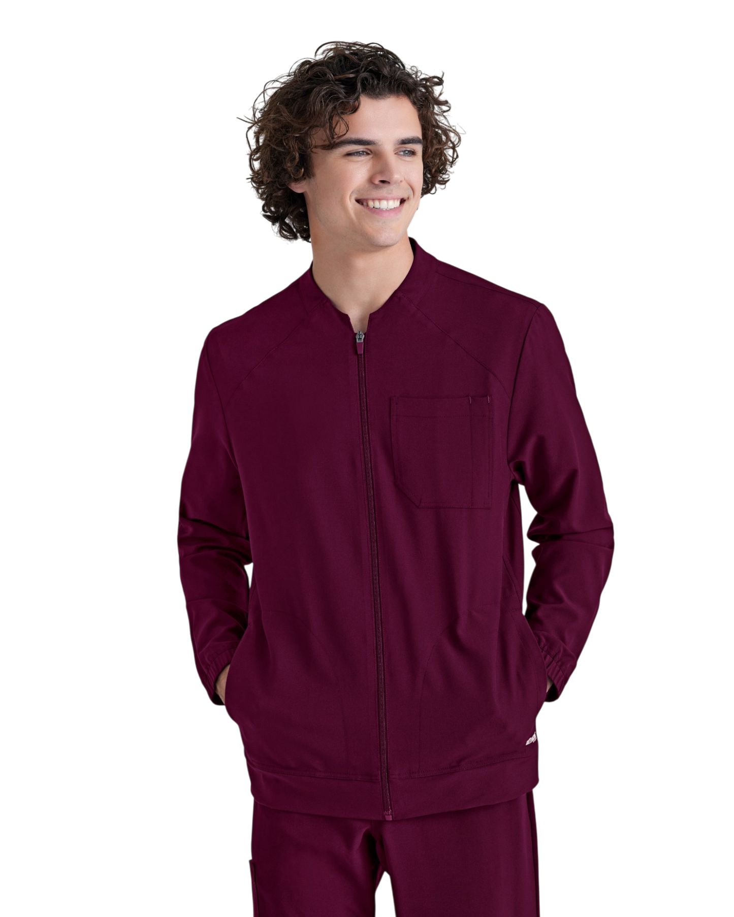 Grey's Anatomy Evolve 3 pocket collared warm-up #GSSW886