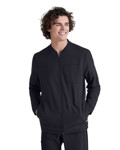 Grey's Anatomy Evolve 3 pocket collared warm-up #GSSW886