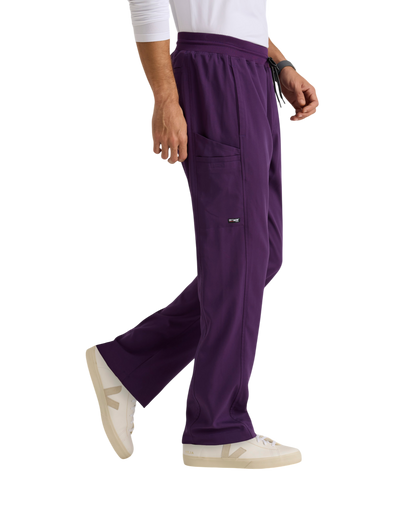  Grey's Anatomy spandex stretch men's 6 pocket straight pant #GRSP617X (2XL&+)