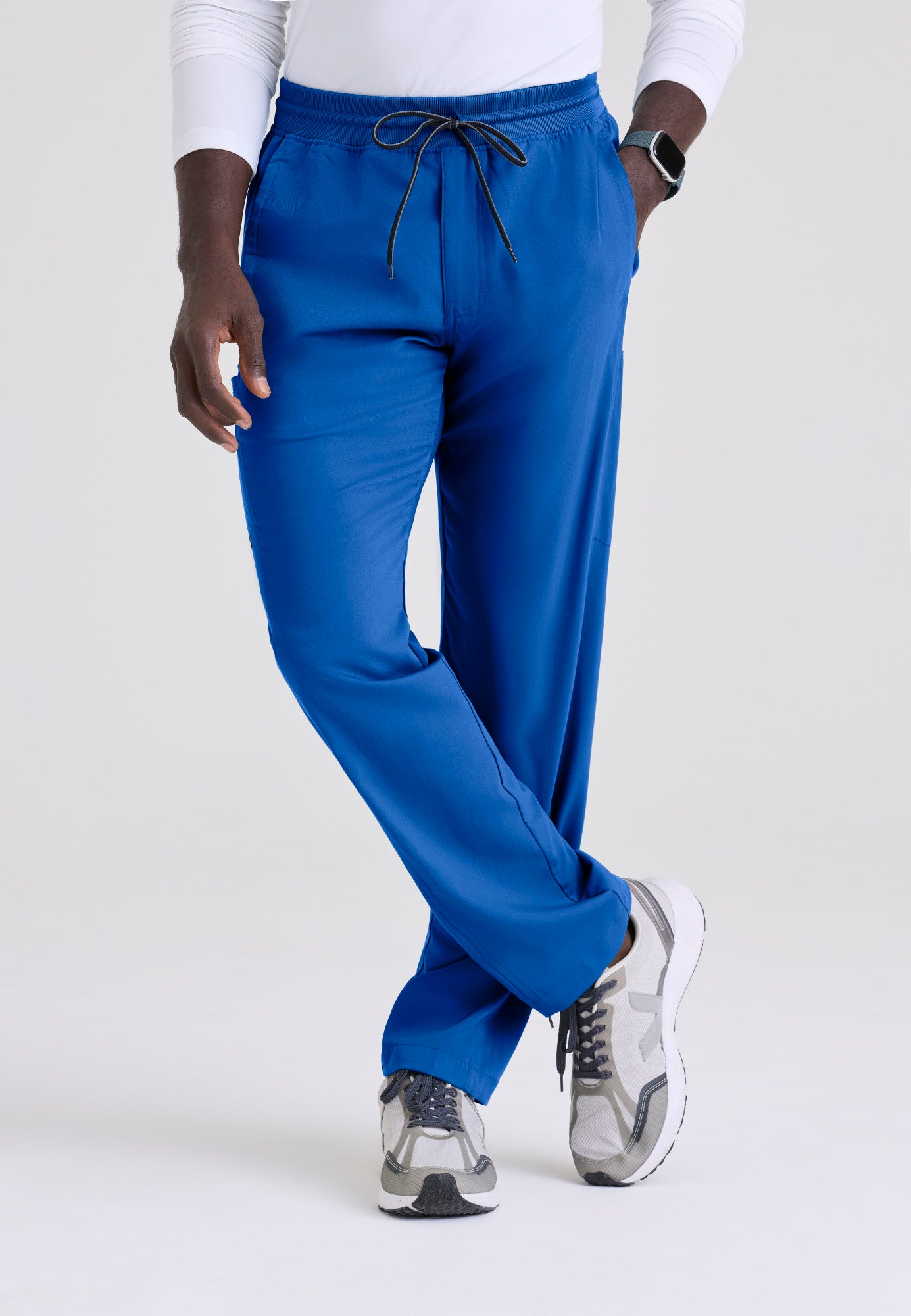 Pantalon droit pour homme en spandex extensible Grey's Anatomy à 6 poches #GRSP617X (2XL&+)