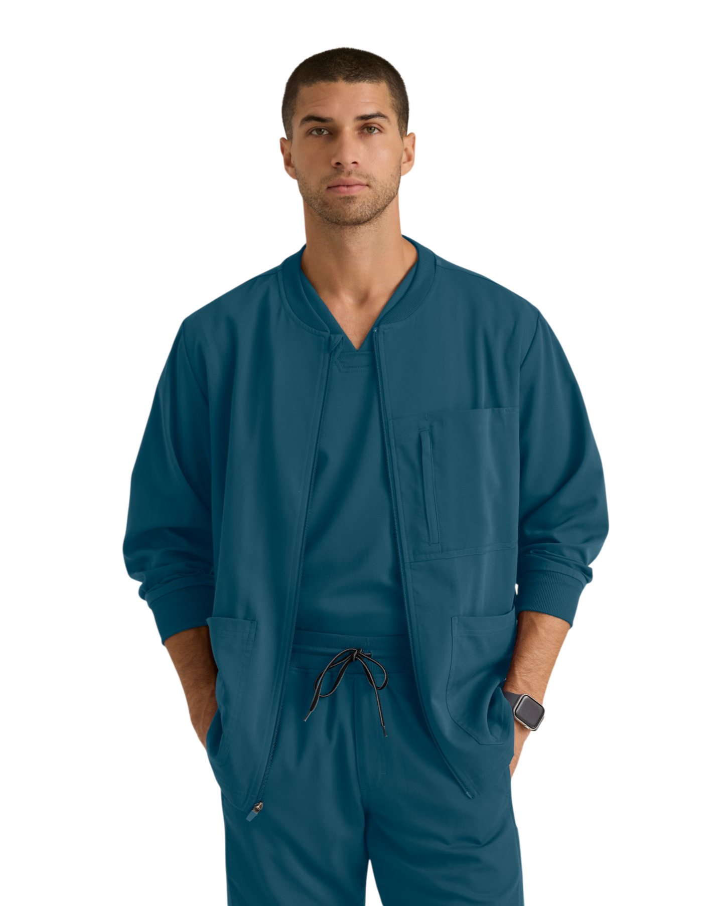 Haut Murphy col en V pour hommes Grey's Anatomy Spandex Strech #GRSW871