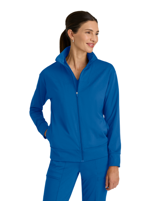 Veste manches tombantes, 4 poches, tricot extensible, Grey's Anatomy  #GRSW923X (2XL&+)