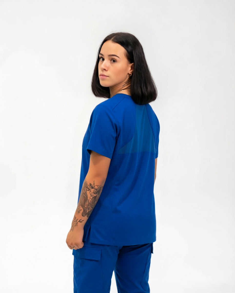 Helen haut d'uniforme médical manches courtes par WIIONE