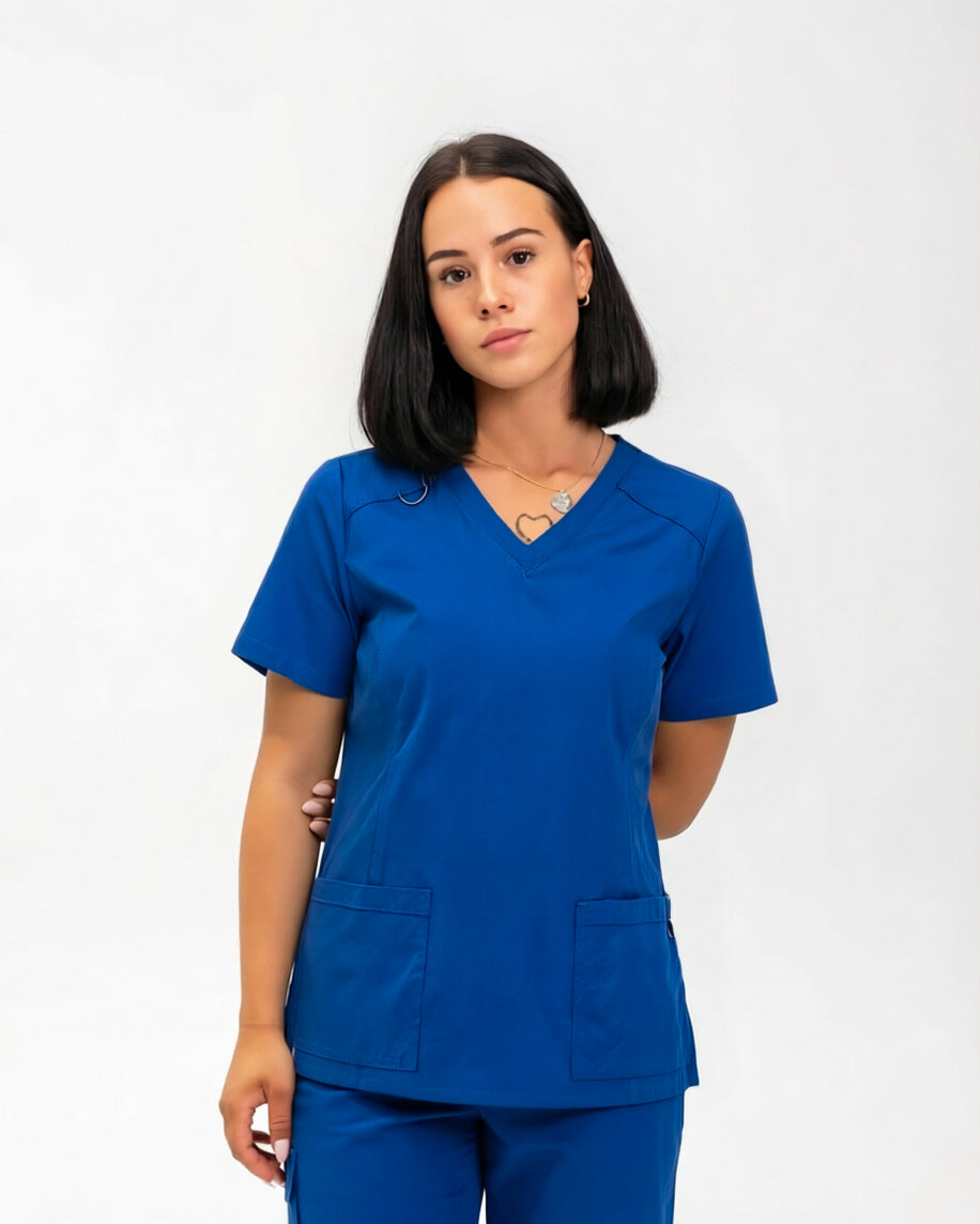 Helen haut d'uniforme médical manches courtes par WIIONE