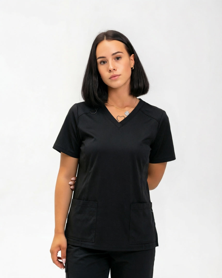 Helen haut d'uniforme médical manches courtes par WIIONE