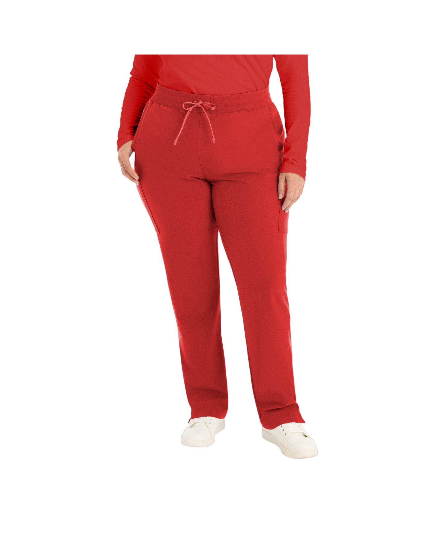 Pantalon cargo rouge sale