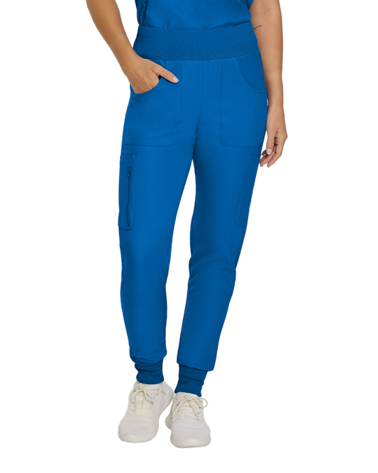 Landau Forward Women's Jogger Cargo Scrub Pants petite #LB401P