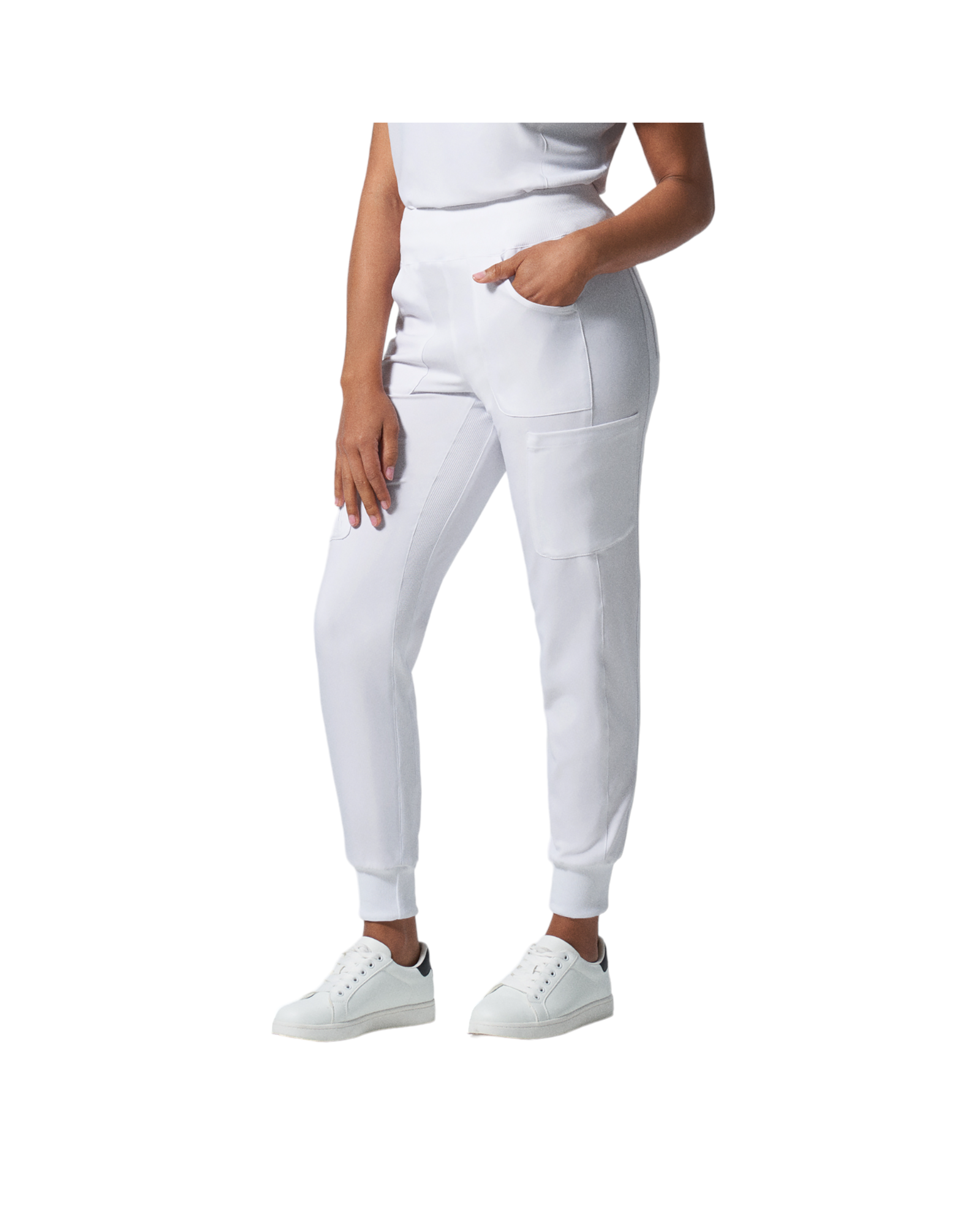 LULULEMON Jogger Pant Drawstring Back Zip Pockets Gray Women's Size 2