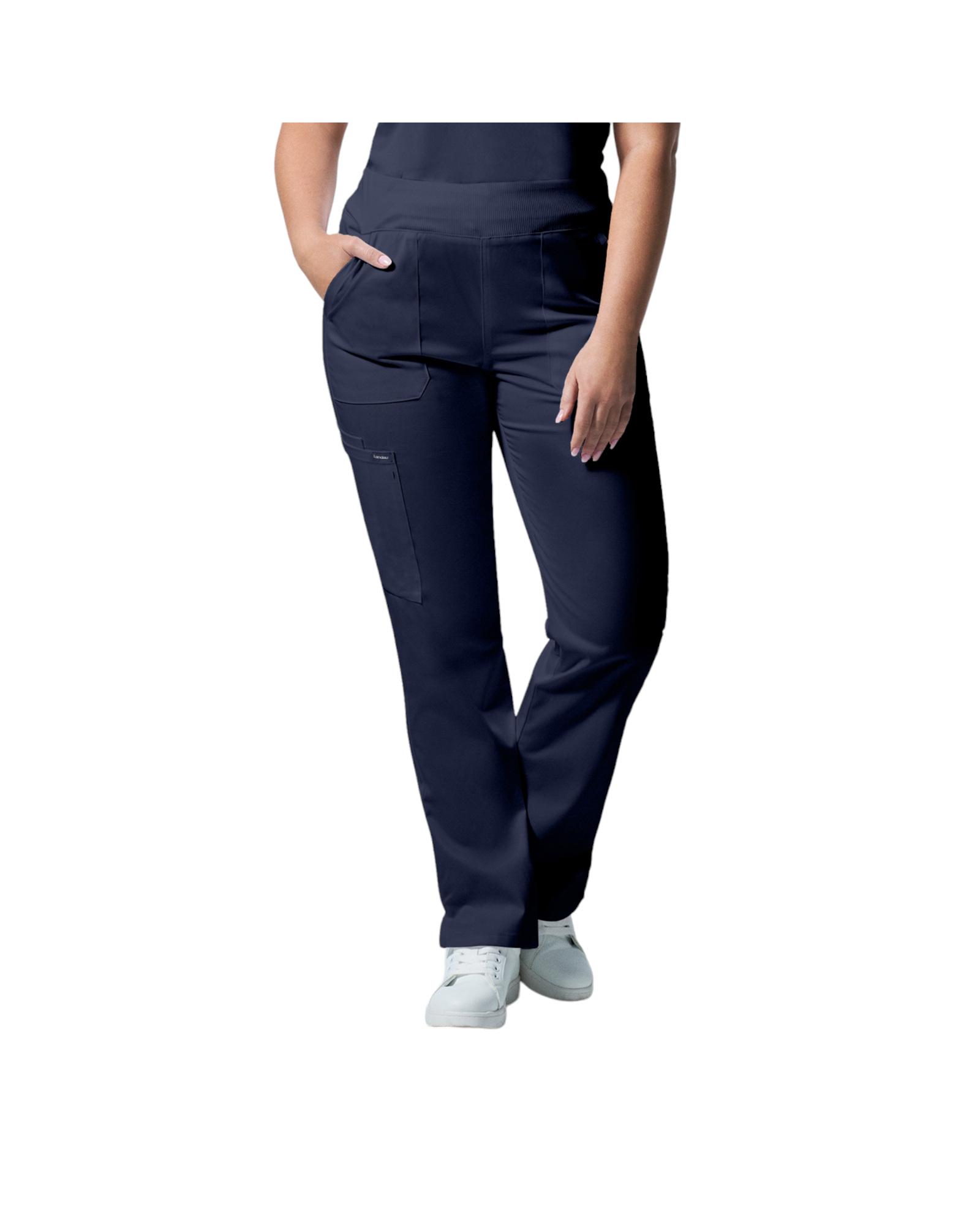 Pantalons 6 poches pour femmes Landau Proflex #LB405 OS couleur Marine