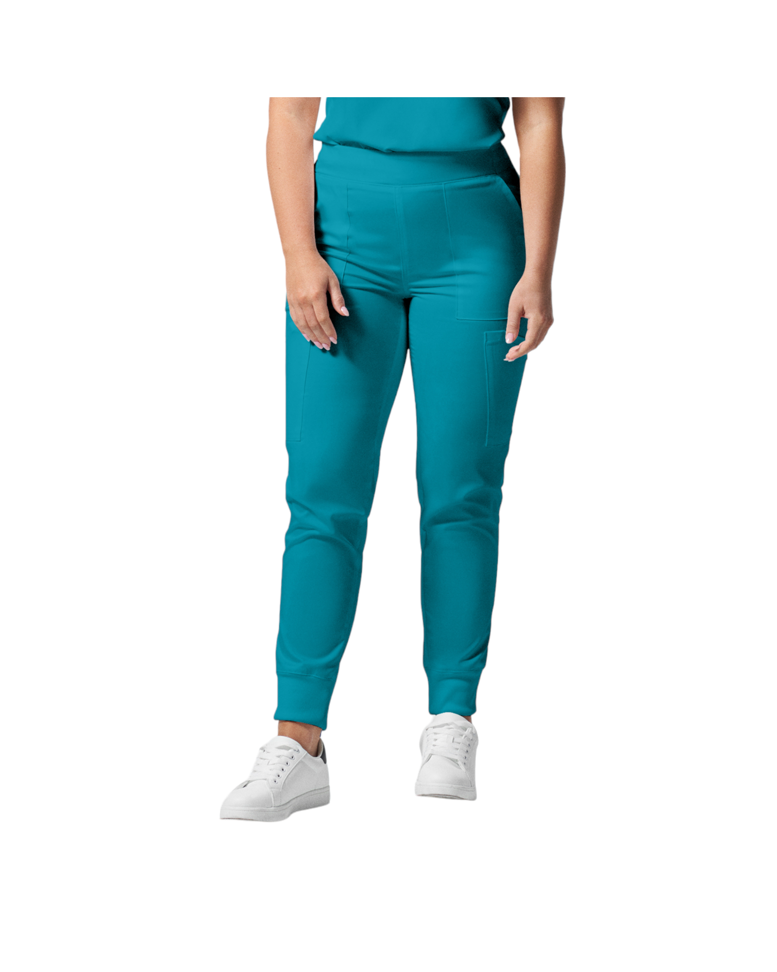 Pantalon de style jogger 6 poches pour femmes Landau Proflex #LB406 couleur Sarcelle