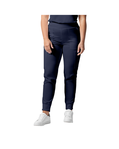 Pantalon de style jogger 6 poches pour femmes Landau Proflex #LB406 couleur Marine